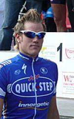 Belgische wielrenner Wouter  Weylandt  